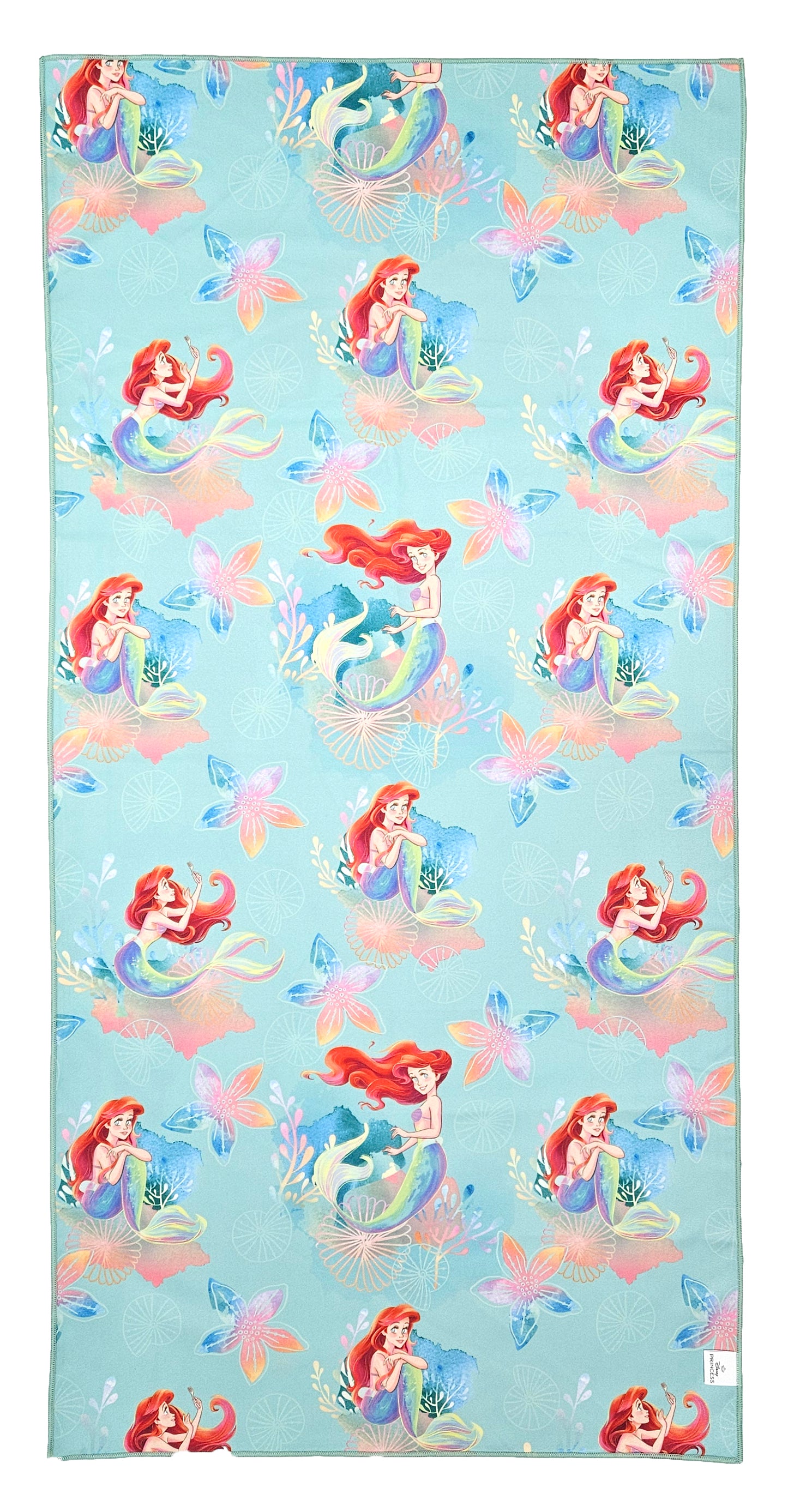 迪士尼強力吸水毛巾-小魚仙