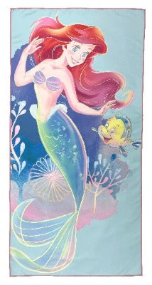 Disney - 迪士尼 - Micro-Fibre 強力吸水毛巾 120 x 60 cm [淺藍色] (小魚仙 艾利奧) (TOWEL2331PR)